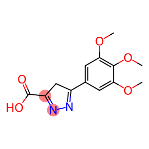 4H-Pyrazole-3-carboxylic acid, 5-(3,4,5-trimethoxyphenyl)-