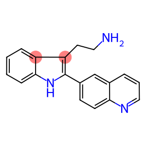 2-[2-(喹啉-6-基)-1H-吲哚-3-基]乙-1-胺