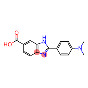 2-(4-Dimethylaminophenyl)-1H-benzimidazole-5-carboxylic acid