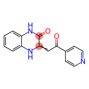 3-(2-OXO-2-PYRIDIN-4-YL-ETHYLIDENE)-3,4-DIHYDRO-1H-QUINOXALIN-2-ONE