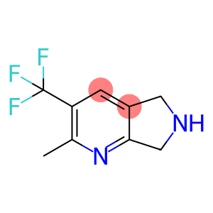 5H-Pyrrolo[3,4-b]pyridine, 6,7-dihydro-2-methyl-3-(trifluoromethyl)-