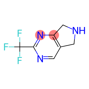 6,7-Dihydro-2-(trifluoromethyl)-5H-pyrrolo[3,4-d]pyrimidine 2,2,2-trifluoro-acetate