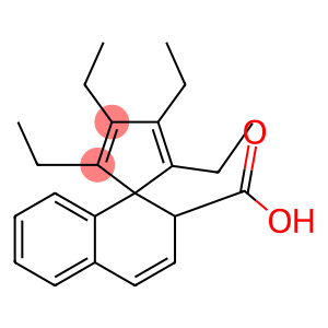 2,3,4,5-TETRAETHYL-2'H-SPIRO[CYCLOPENTA[2,4]DIENE-1,1'-NAPHTHALENE]-2'-CARBOXYLIC ACID