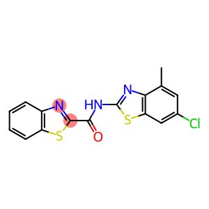 2-Benzothiazolecarboxamide, N-(6-chloro-4-methyl-2-benzothiazolyl)-