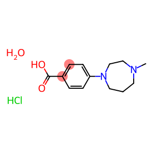 4-(4-METHYLPERHYDRO-1,4-DIAZEPIN-1-YL)BENZOIC ACID HYDROCHLORIDE HYDRATE 95+%