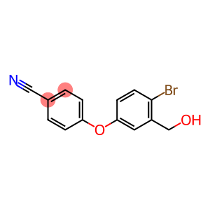 4-[4-溴-3-(羟基甲基)苯氧基]苯甲腈