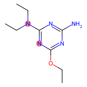 1,3,5-Triazine-2,4-diamine,6-ethoxy-N,N-diethyl-(9CI)