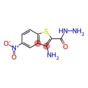 3-amino-5-nitro-1-benzothiophene-2-carbohydrazide