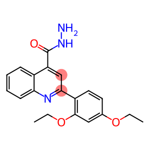 2-(2,4-DIETHOXYPHENYL)QUINOLINE-4-CARBOHYDRAZIDE