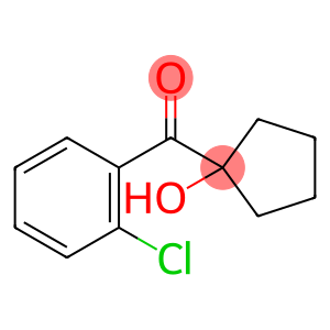 (2-chlorophenyl) (1-hydroxycyclopentyl) ketone