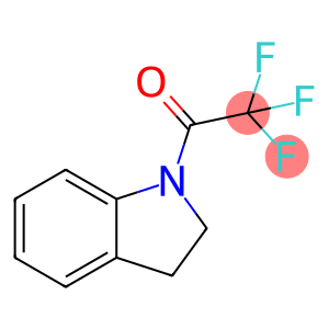 1H-Indole, 2,3-dihydro-1-(trifluoroacetyl)- (9CI)