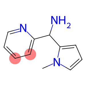 2-Pyridinemethanamine,  -alpha--(1-methyl-1H-pyrrol-2-yl)-