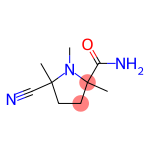 2-Pyrrolidinecarboxamide,5-cyano-1,2,5-trimethyl-(7CI)