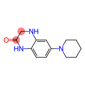 2(1H)-Quinoxalinone,  3,4-dihydro-6-(1-piperidinyl)-