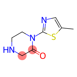 1-(5-Methyl-2-thiazolyl)-2-piperazinone