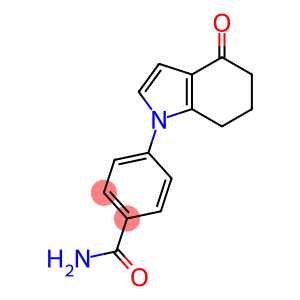 Benzamide, 4-(4,5,6,7-tetrahydro-4-oxo-1H-indol-1-yl)-