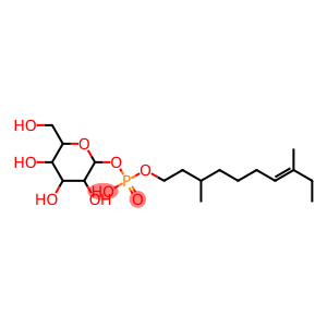 3,8-dimethyldec-7-enyl [3,4,5-trihydroxy-6-(hydroxymethyl)oxan-2-yl] hydrogen phosphate