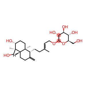 (E)-5-[[(1R,4AΒ)-DECAHYDRO-6Α-HYDROXY-5Β-(HYDROXYMETHYL)-5,8AΑ-DIMETHYL-2-METHYLENENAPHTHALEN]-1Α-YL]-3-METHYL-2-PENTENYL]Β-D-G