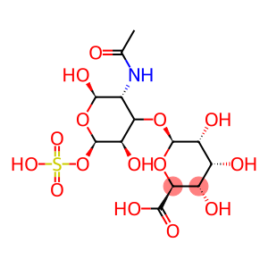 (2S,3S,4S,5R,6R)-6-[(2R,3R,4R,5R,6R)-3-acetamido-2,5-dihydroxy-6-sulfo oxy-oxan-4-yl]oxy-3,4,5-trihydroxy-oxane-2-carboxylic acid