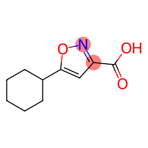 5-Cyclohexylisoxazole-3-carboxylic acid