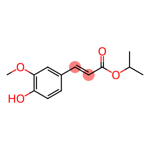 2-Propenoic acid, 3-(4-hydroxy-3-Methoxyphenyl)-, 1-Methylethyl ester, (2E)-