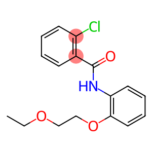 2-chloro-N-[2-(2-ethoxyethoxy)phenyl]benzamide