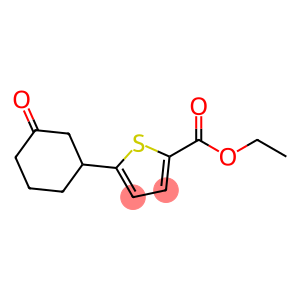 ETHYL 5-(3-OXOCYCLOHEXYL)-2-THIOPHENECARBOXYLATE