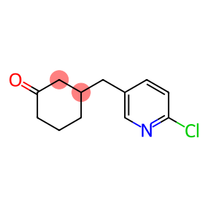 3-[(6-CHLORO-3-PYRIDINYL)METHYL]CYCLOHEXANONE