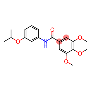 N-(3-isopropoxyphenyl)-3,4,5-trimethoxybenzamide