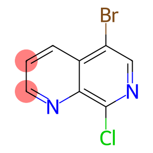 5-溴-8-氯-1,7-萘啶