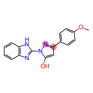 1-(1H-BENZIMIDAZOL-2-YL)-3-(4-METHOXYPHENYL)-1H-PYRAZOL-5-OL