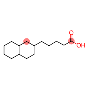 2-DECAHYDRONAPHTHALENE PENTANOIC ACID