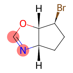 (3aS,6S,6aS)-6-bromo-4,5,6,6a-tetrahydro-3aH-cyclopenta[d][1,3]oxazole