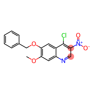 6-(benzyloxy)-4-chloro-7-methoxy-3-nitroquinoline