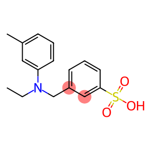 Benzenesulfonic acid, 3-[[ethyl(3-methylphenyl)amino]methyl]-