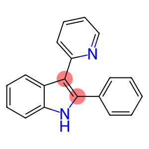 2-苯基-3-(2-吡啶基)吲哚