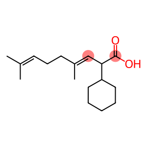 (3E)-2-CYCLOHEXYL-4,8-DIMETHYLNONA-3,7-DIENOIC ACID