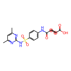 (E)-4-(4-{[(4,6-dimethyl-2-pyrimidinyl)amino]sulfonyl}anilino)-4-oxo-2-butenoic acid