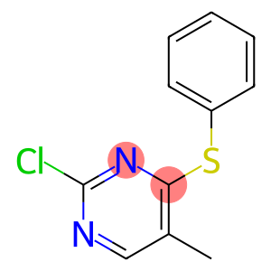 2-CHLORO-4-METHYL-6-(PHENYLSULFANYL)PYRIMIDINE