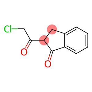 1-Indanone, 2-(chloroacetyl)- (7CI)