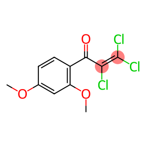 2-Propen-1-one, 2,3,3-trichloro-1-(2,4-dimethoxyphenyl)-