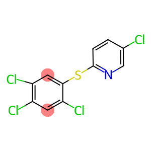 5-chloropyridin-2-yl 2,4,5-trichlorophenyl sulfide