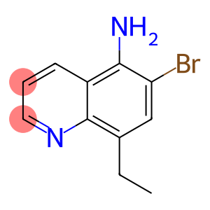 5-Quinolinamine, 6-bromo-8-ethyl-