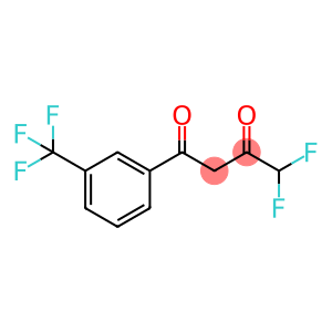 4,4-difluoro-1-[3-(trifluoromethyl)phenyl]butane-1,3-dione