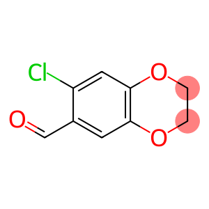 1,4-Benzodioxin-6-carboxaldehyde,  7-chloro-2,3-dihydro-