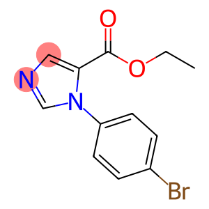 1H-Imidazole-5-carboxylic acid, 1-(4-bromophenyl)-, ethyl ester