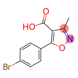 5-(4-bromophenyl)-3-methyl-4-isoxazolecarboxylic acid