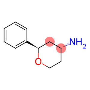 (2R,4R)-2-Phenyl-tetrahydro-2H-pyran-4-amine