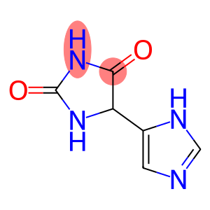 2,4-IMIDAZOLIDINEDIONE, 5-(1H-IMIDAZOL-5-YL)-