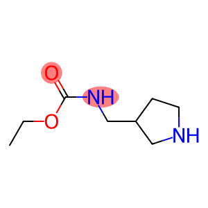 Carbamic  acid,  (3-pyrrolidinylmethyl)-,  ethyl  ester  (9CI)